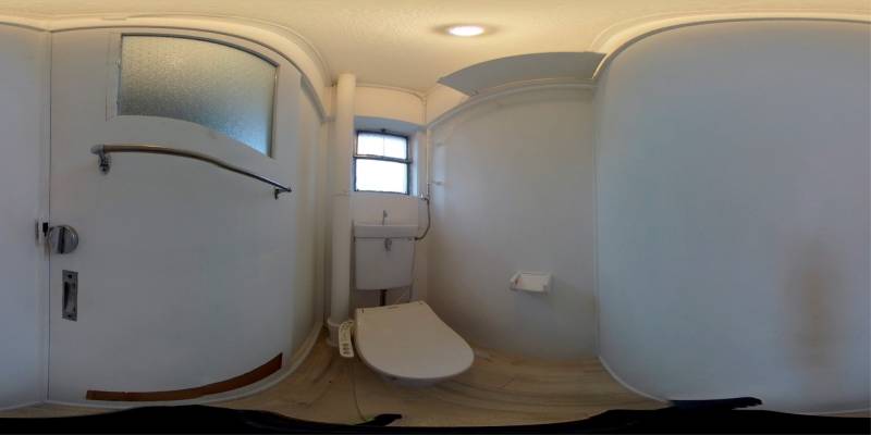 パノラマ画像トイレ