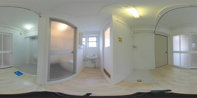 パノラマ画像洗面所