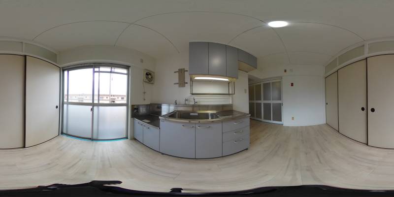 パノラマ画像キッチン