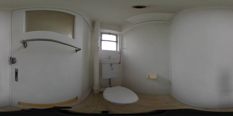 パノラマ画像トイレ