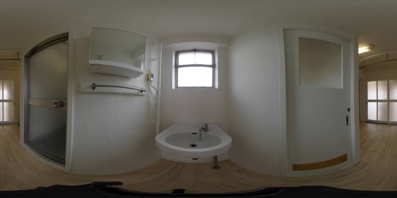 パノラマ画像洗面所