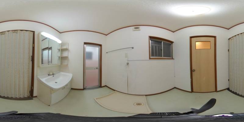 パノラマ画像洗面所