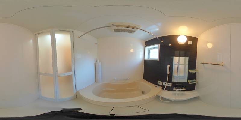 パノラマ画像バスルーム