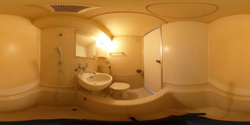 パノラマ画像バスルーム