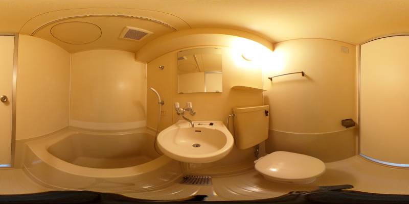 パノラマ画像洗面所