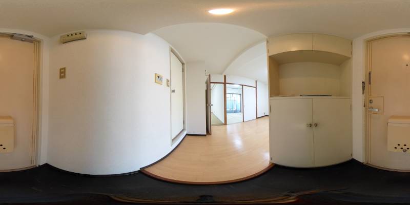 パノラマ画像玄関