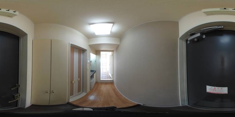 パノラマ画像玄関