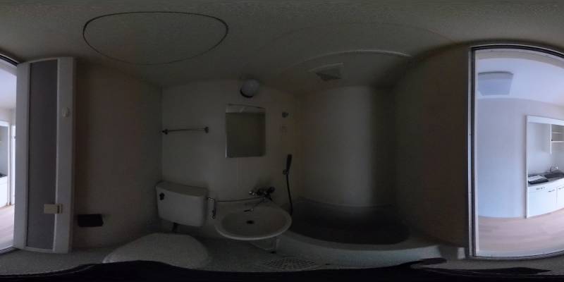 パノラマ画像バスルーム