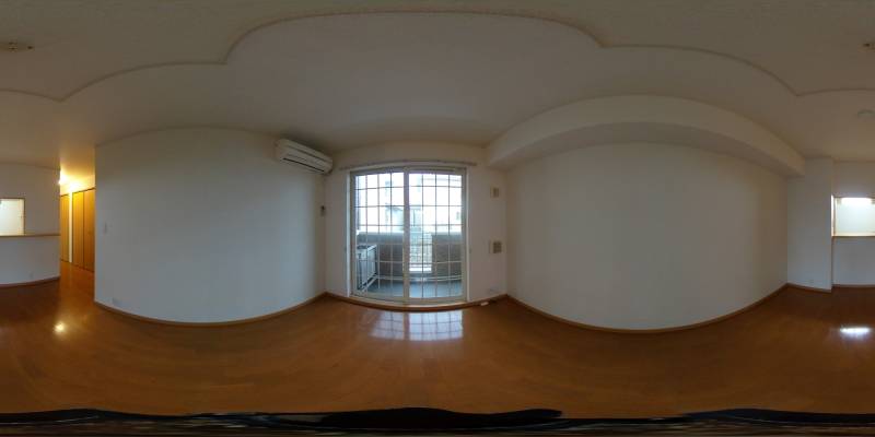 パノラマ画像リビング