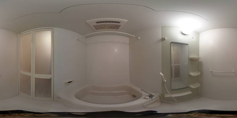 パノラマ画像バスルーム