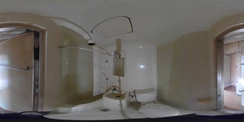 パノラマ画像洗面所