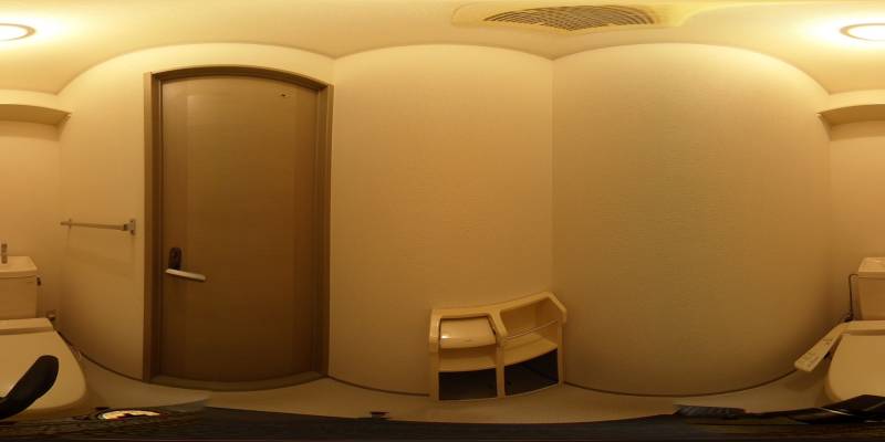 パノラマ画像トイレ