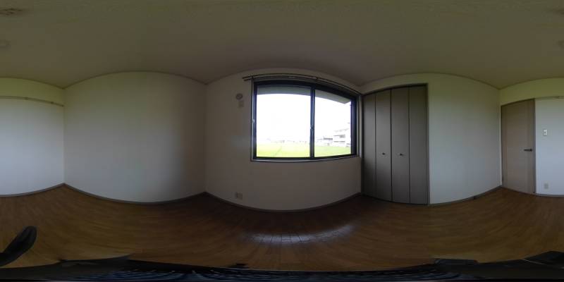 パノラマ画像洋室