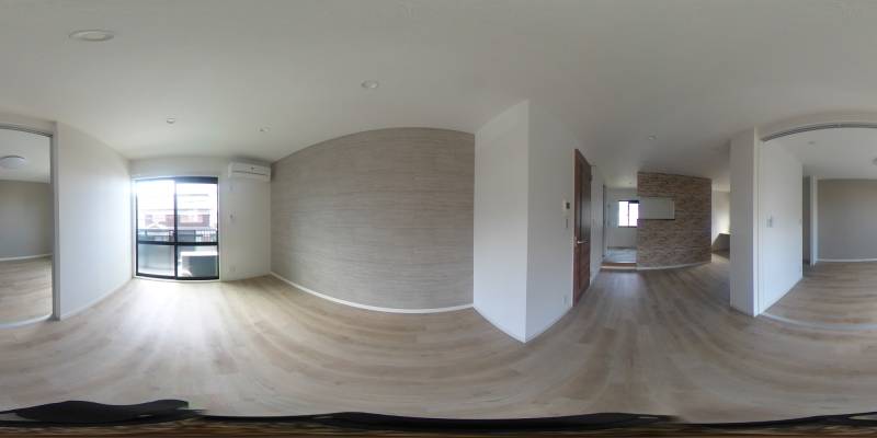 パノラマ画像リビング