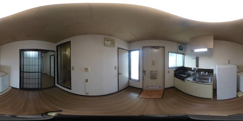 パノラマ画像リビング