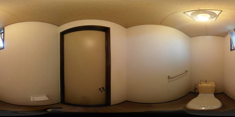 パノラマ画像トイレ