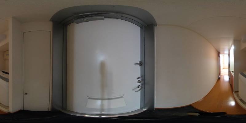 パノラマ画像玄関