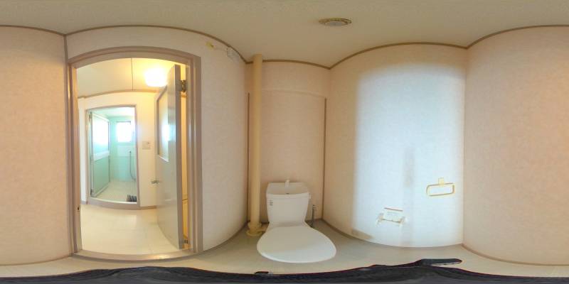 パノラマ画像トイレ