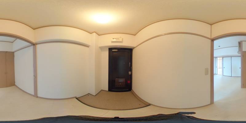 パノラマ画像玄関