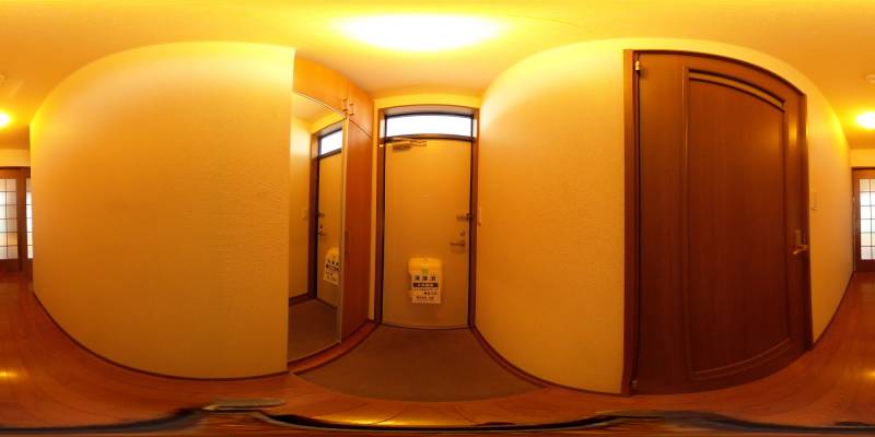 パノラマ画像玄関