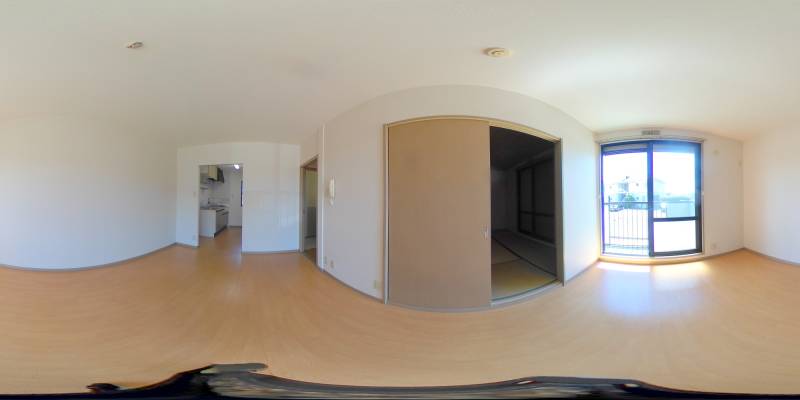 パノラマ画像リビング