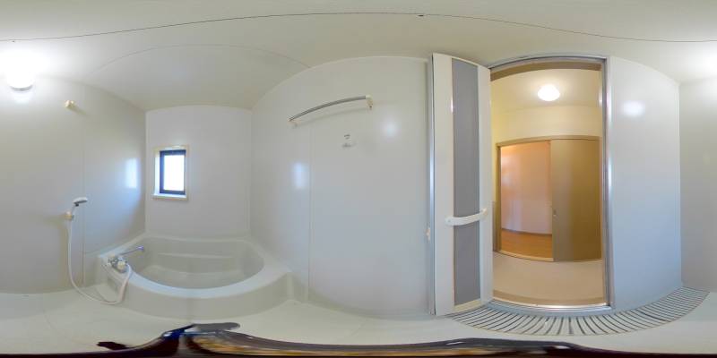 パノラマ画像バスルーム