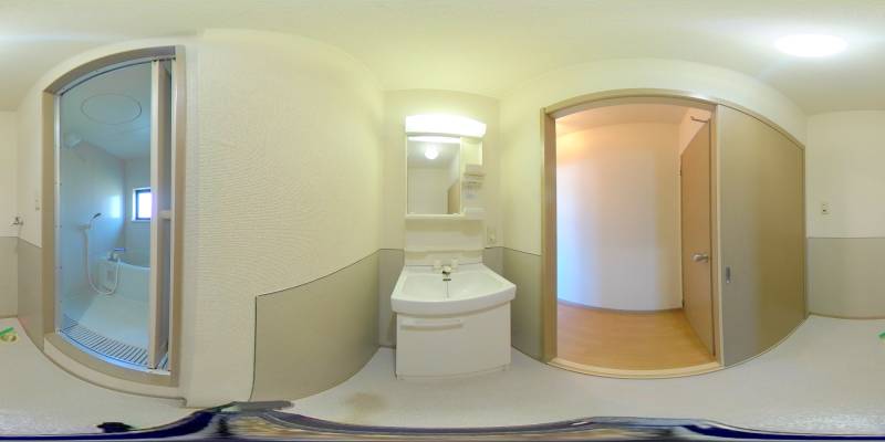 パノラマ画像洗面所