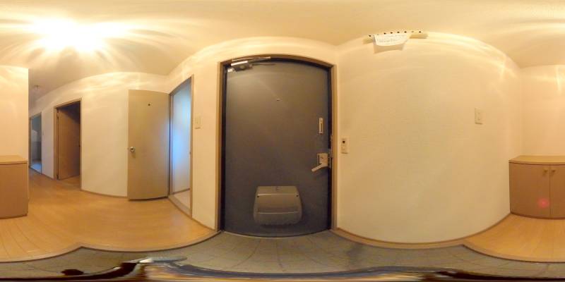 パノラマ画像玄関