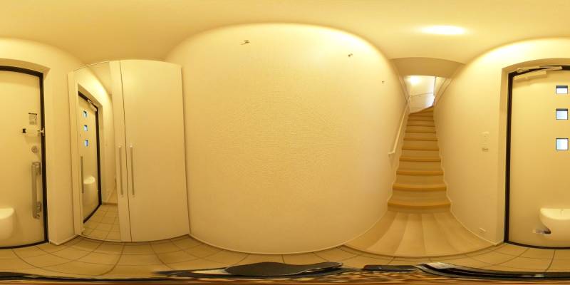 パノラマ画像玄関