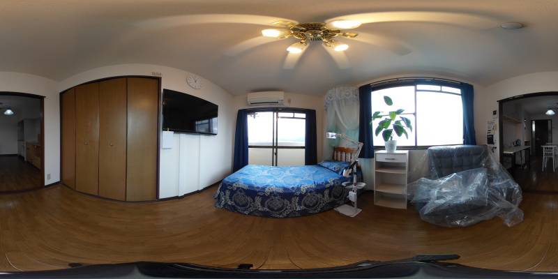 パノラマ画像洋室