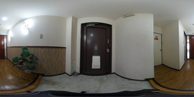 パノラマ画像玄関