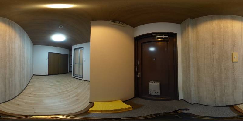 パノラマ画像玄関