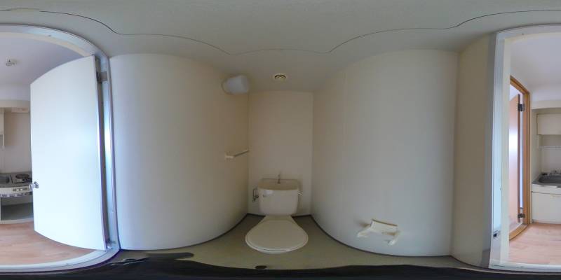 パノラマ画像トイレ