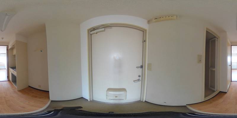 パノラマ画像玄関