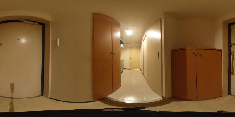 パノラマ画像玄関