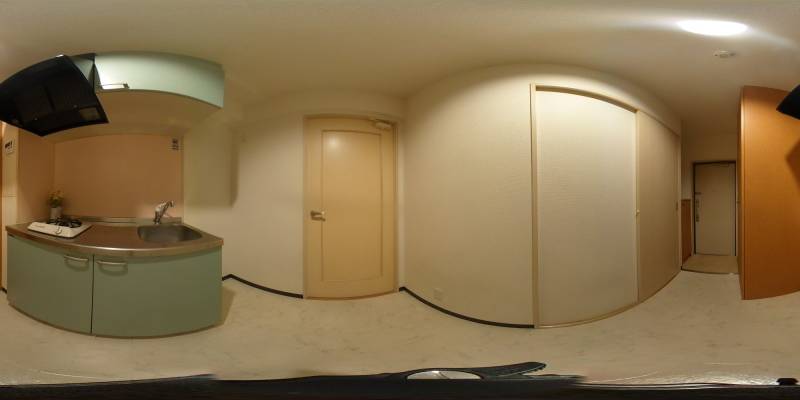 パノラマ画像キッチン