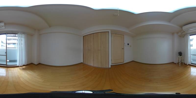 パノラマ画像洋室