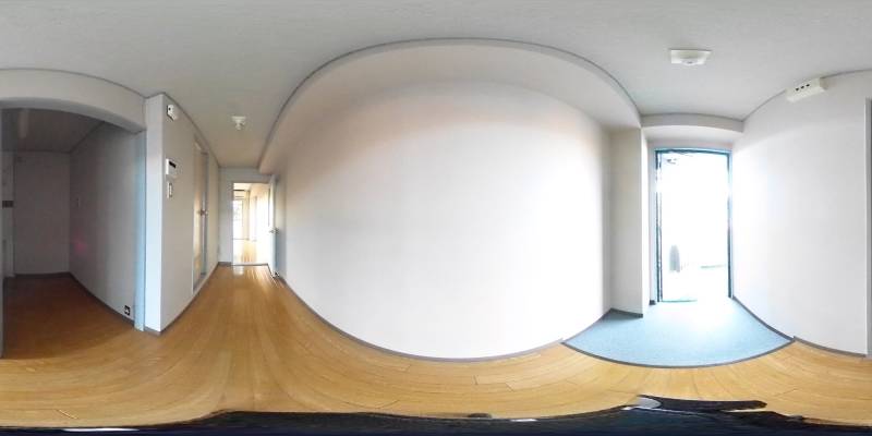 パノラマ画像玄関