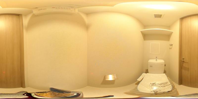 パノラマ画像トイレ