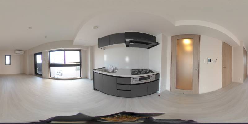 パノラマ画像キッチン