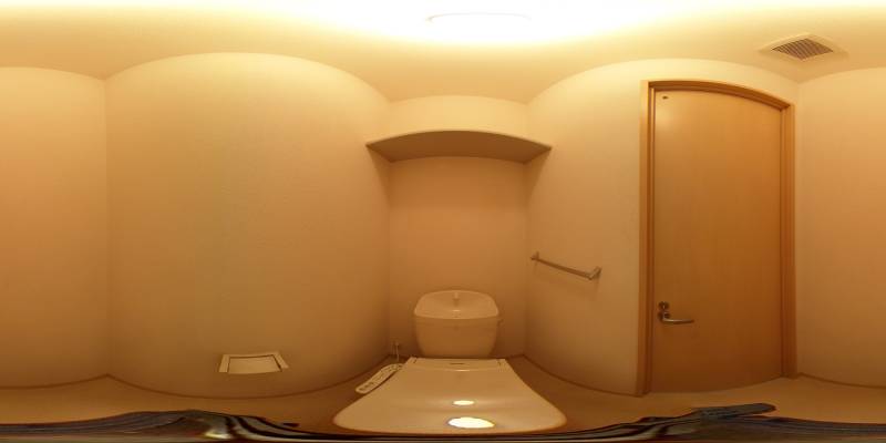 パノラマ画像トイレ