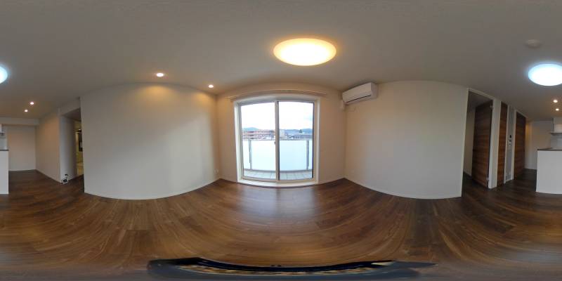 パノラマ画像リビング