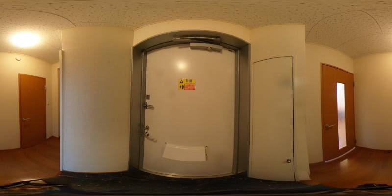 パノラマ画像玄関