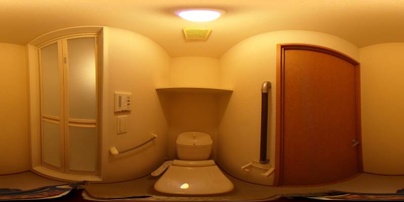 パノラマ画像トイレ