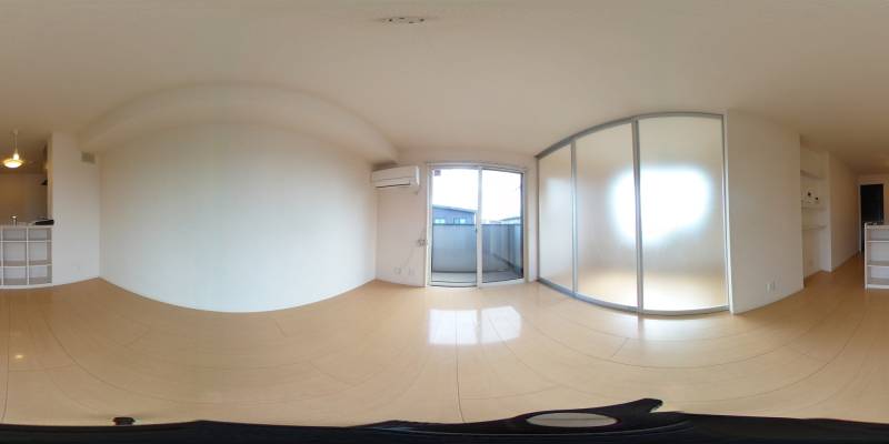 パノラマ画像リビング