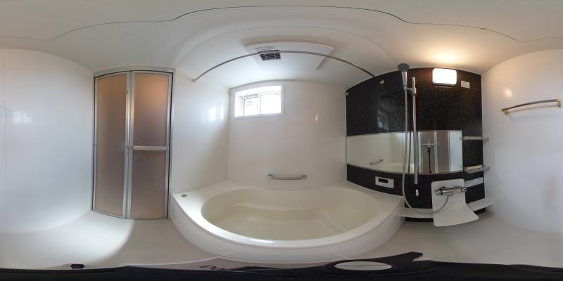 パノラマ画像バスルーム