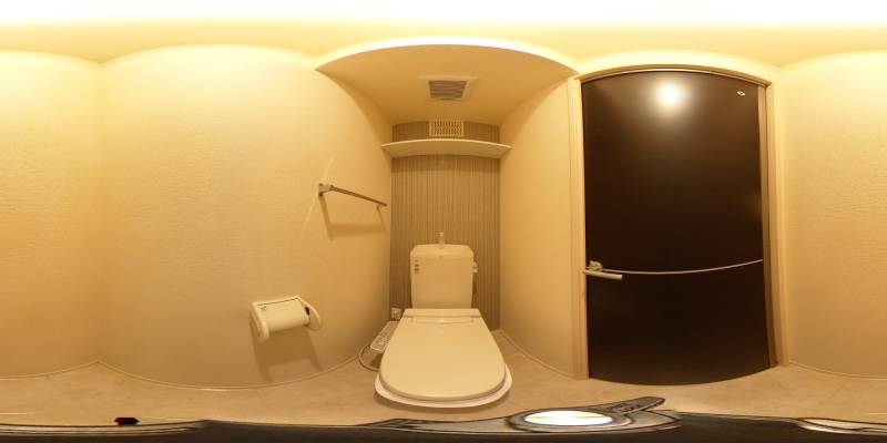 パノラマ画像トイレ