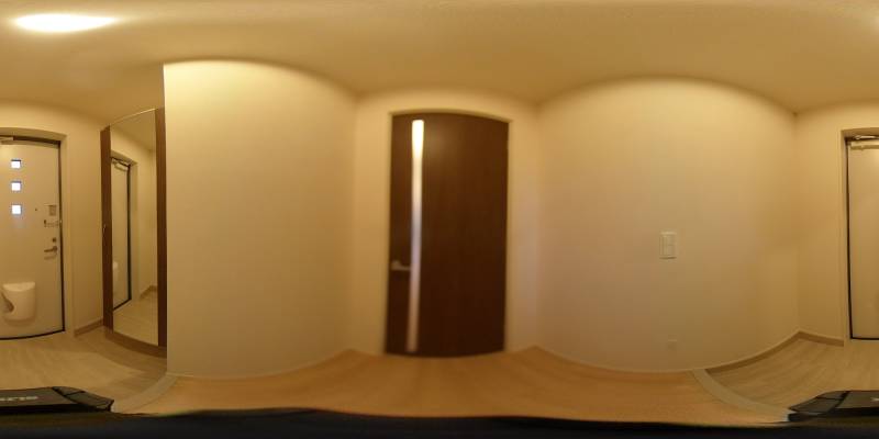 パノラマ画像玄関