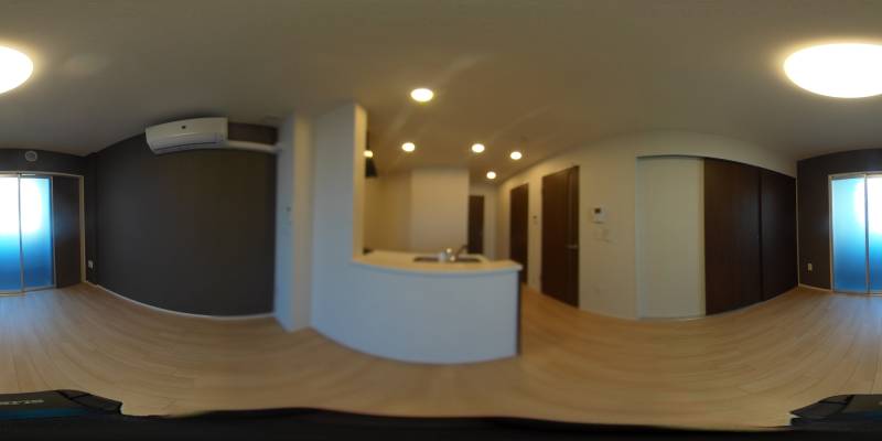 パノラマ画像リビング