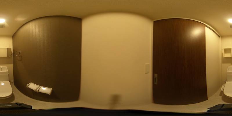 パノラマ画像トイレ